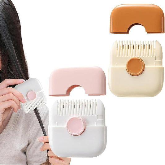 A multifunctional two in one hair clipper for girls at home, designed for trimming broken hair, branching hair, and thinning hai
